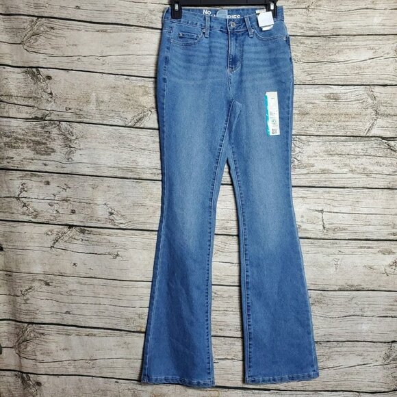 No Boundaries Bootcut Mid Rise Jeans Size 0 - Picture 1 of 4